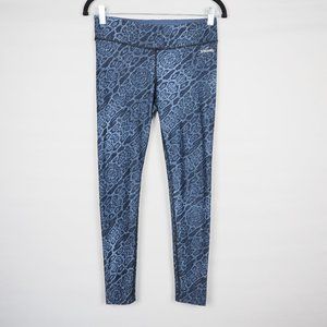 Spalding Full Length Leggings Blue Leopard S